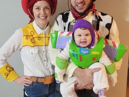 Rodzinne kostiumy inspirowane Toy Story