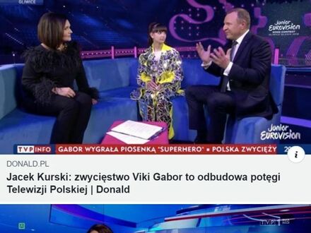 Polska znów najlepsza na Eurowizji Junior  Gratulujemy Viki Gabor