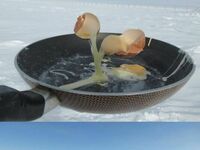 Nie jest łatwo zrobić sobie śniadanie na Antarktydzie