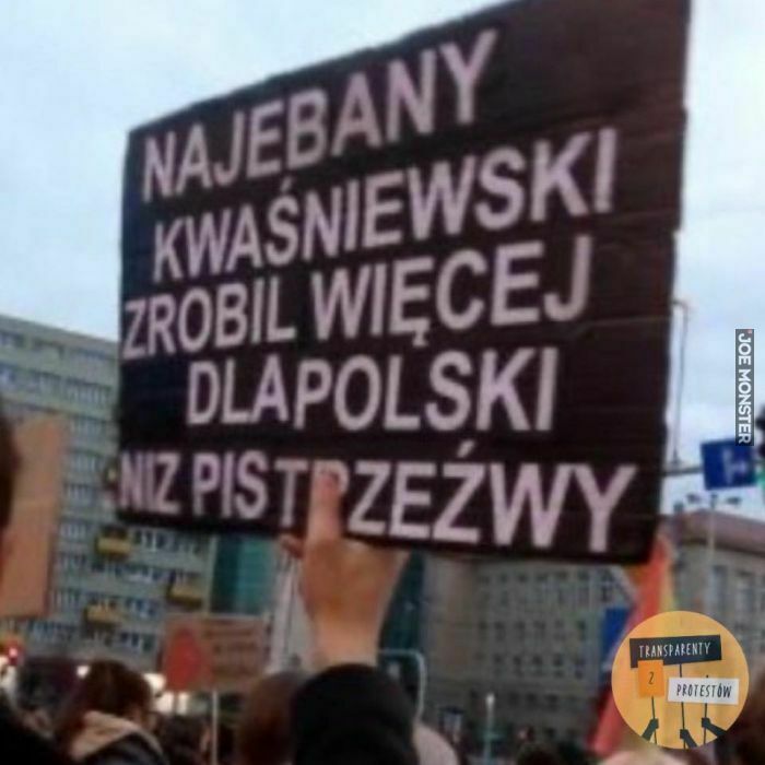 najebany kwaśniewski zrobił więcej dla polski niż pis trzeźwy