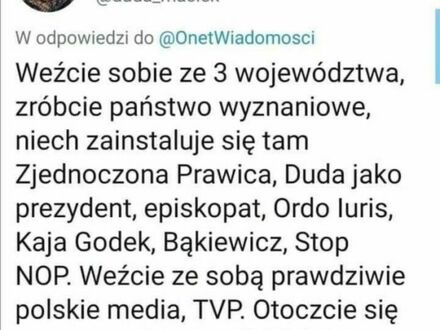 Ciekawa perspektywa podziału państwa polskiego