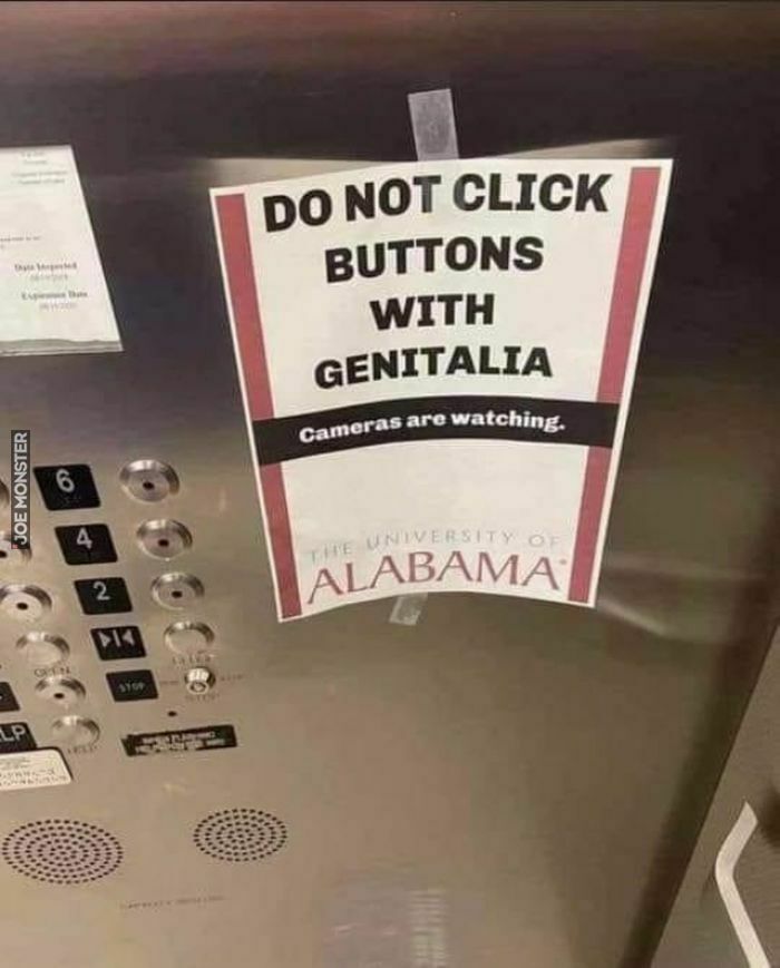 do not click buttons