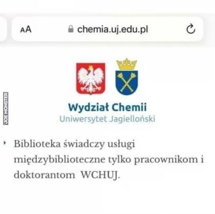 wydział chemii uniwersytet jagielloński