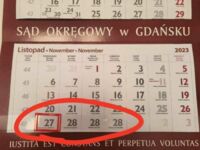 Kalendarz z Gdańska