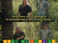 Geralt i jego hasło