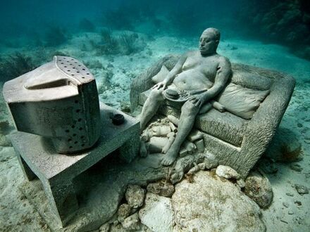 Podwodna rzeźba w Grenadzie