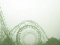 Opuszczony rollercoaster