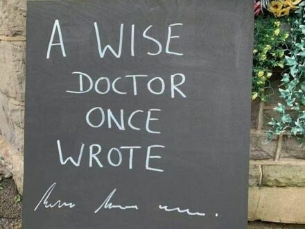 Mądry doktor kiedyś napisał