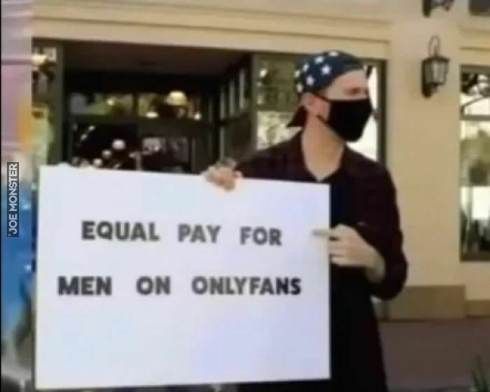 equal pay for men on onlyfans