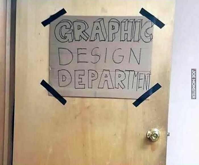 graphic design department