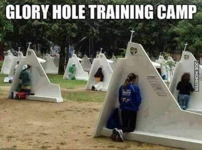 glory hole training camp