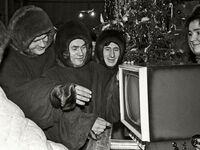 Radość z nowego telewizora, ZSRR, 1963 rok