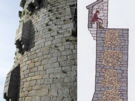 Toaleta w średniowiecznym zamku