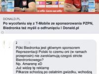 Reklama Biedronki w wykonaniu polskiej kadry