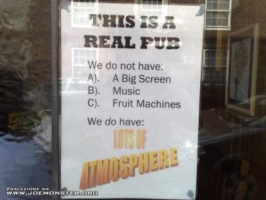 Byłeś kiedyś w prawdziwym pubie?