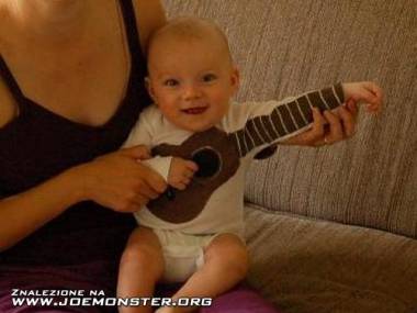 Mały gitarzysta...