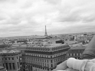Piękny widok na Paryż...