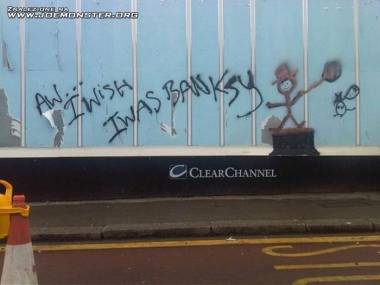 Prawie jak Banksy...
