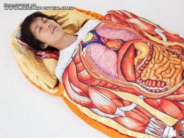 Śpiwór anatomiczny