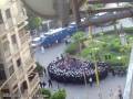 Manifestacja w Egipcie jakiś czas temu...