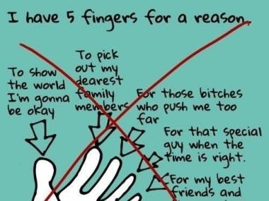 Mam 5 palców nie bez powodu