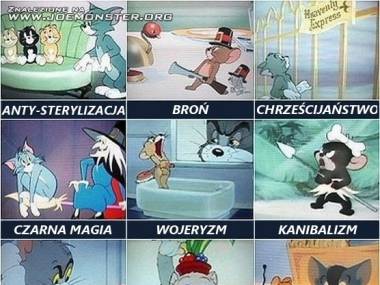 Wartości krzewione w bajce Tom & Jerry