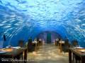 Podwodna restauracja na Malediwach