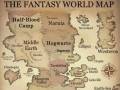 Mapa światów fantasy