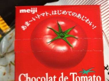 Czekolada o smaku pomidorowym