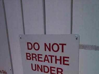 "Nie oddychać pod wodą"