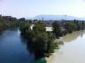 Geneva - połączenie dwóch rzek