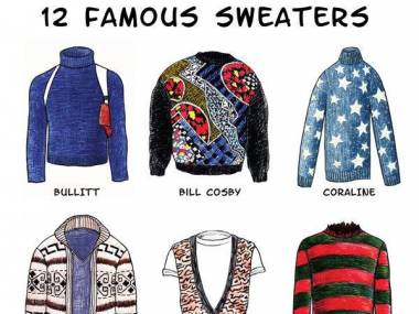 Dwanaście znanych sweterków