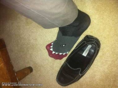 Potwory czają się w butach
