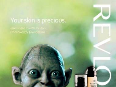 Uroczy Gollum twarzą nowej linii kosmetyków Revlon