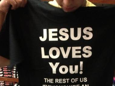 "Jezus cię kocha, ale..."