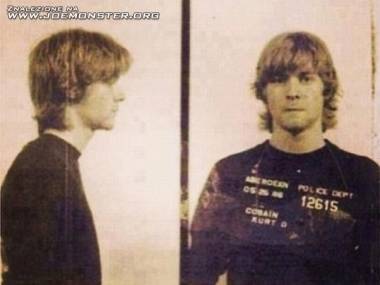 19-letni Kurt Cobain...