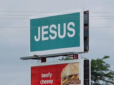 Jezus: wołowinowo-serowa duma