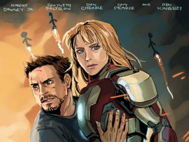 Iron Man i jego dziewczyna