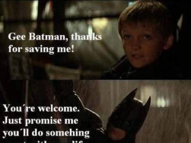 Uratowany przez Batmana