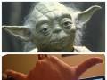 Yoda jak na dłoni