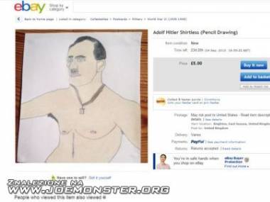 Hitler bez koszulki, czyli sztuka na eBay'u