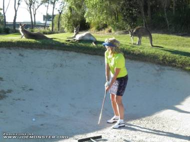 Atrakcje pola golfowego w Australii