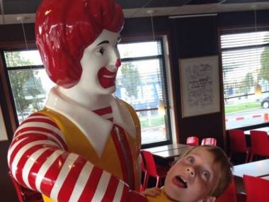 Ronald McDonald chyba nie lubi dzieci