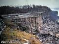 Wodospad Niagara bez wody w 1969 roku