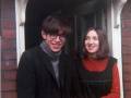 Stephen Hawking z żoną. Rok 1965.
