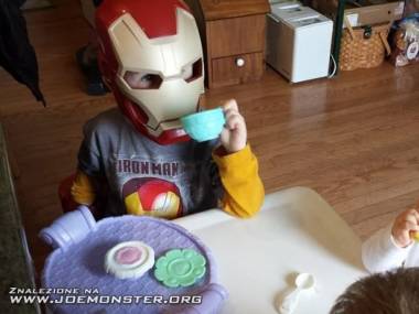 Śniadanko z Iron Manem