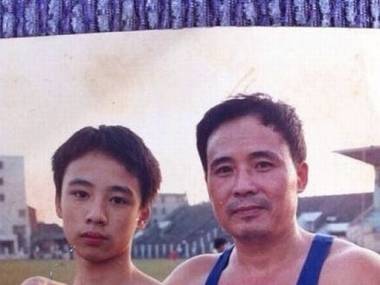 Ojciec i syn po siłowni