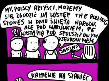 Koncert Stonesów w Polsce