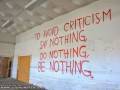 "Jeżeli chcesz uniknąć krytyki - nic nie mów, nic nie rób, bądź nikim"