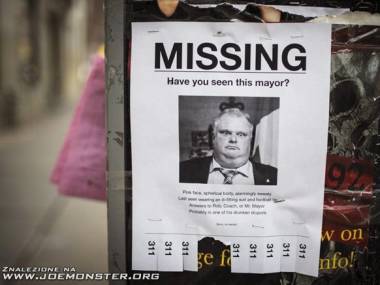 Czy ktoś widział naszego burmistrza?